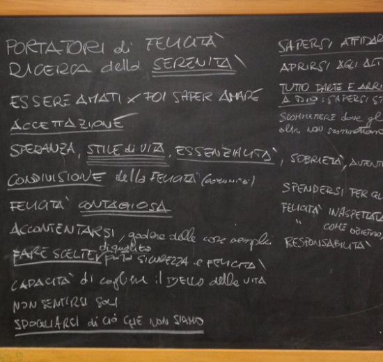 sintesi consiglio di zona felicità